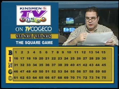 kinsmen bingo youtube|kinsmen super tv bingo.